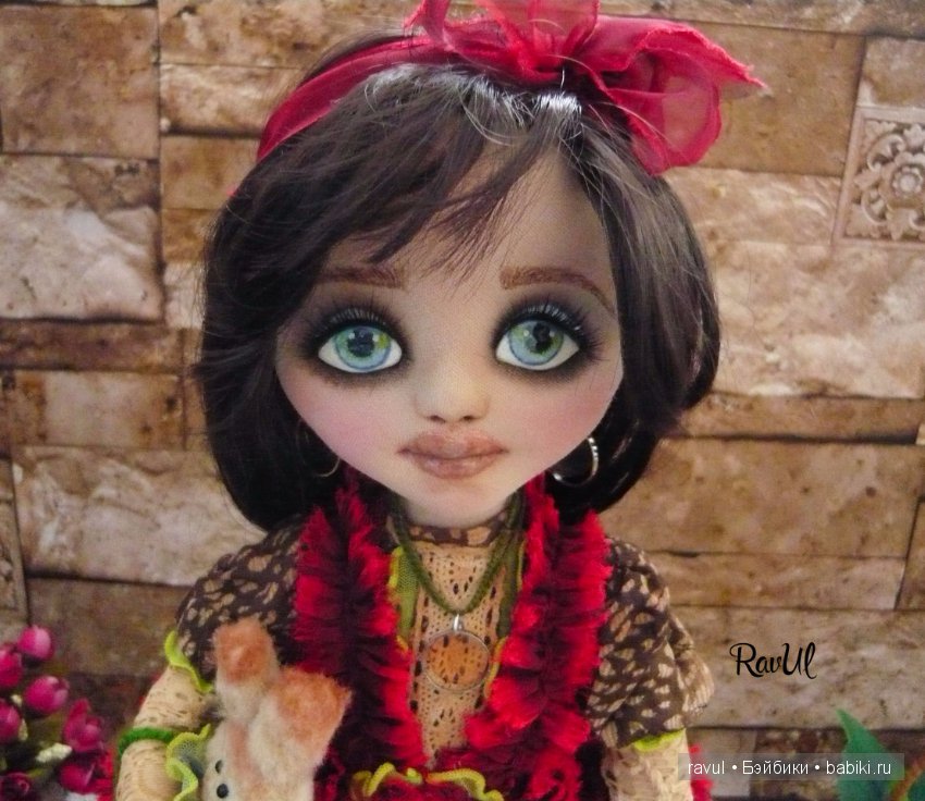 Текстильная кукла Эсмер — Авторские текстильные куклы: Вальдорфские (фото 5)