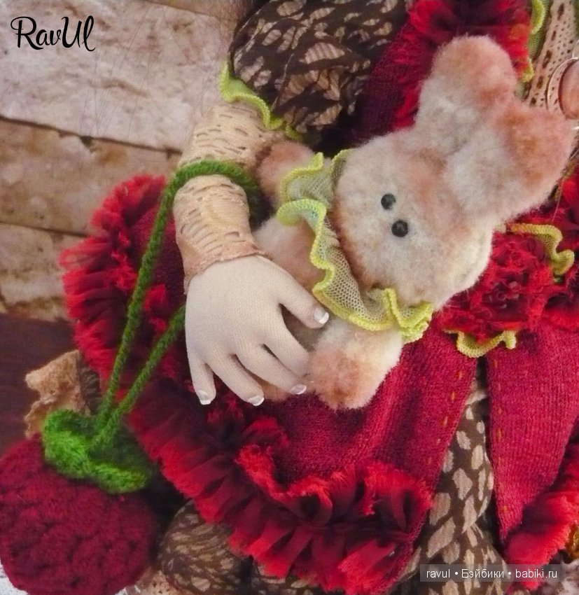 Текстильная кукла Эсмер — Авторские текстильные куклы: Вальдорфские (фото 4)