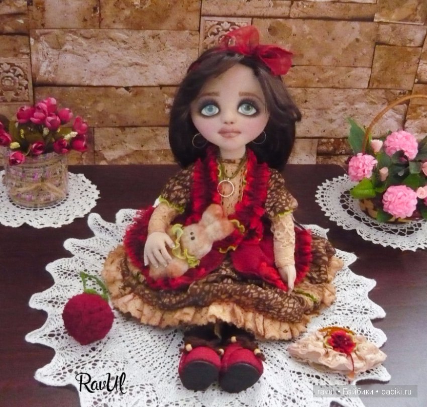 Текстильная кукла Эсмер — Авторские текстильные куклы: Вальдорфские (фото 6)
