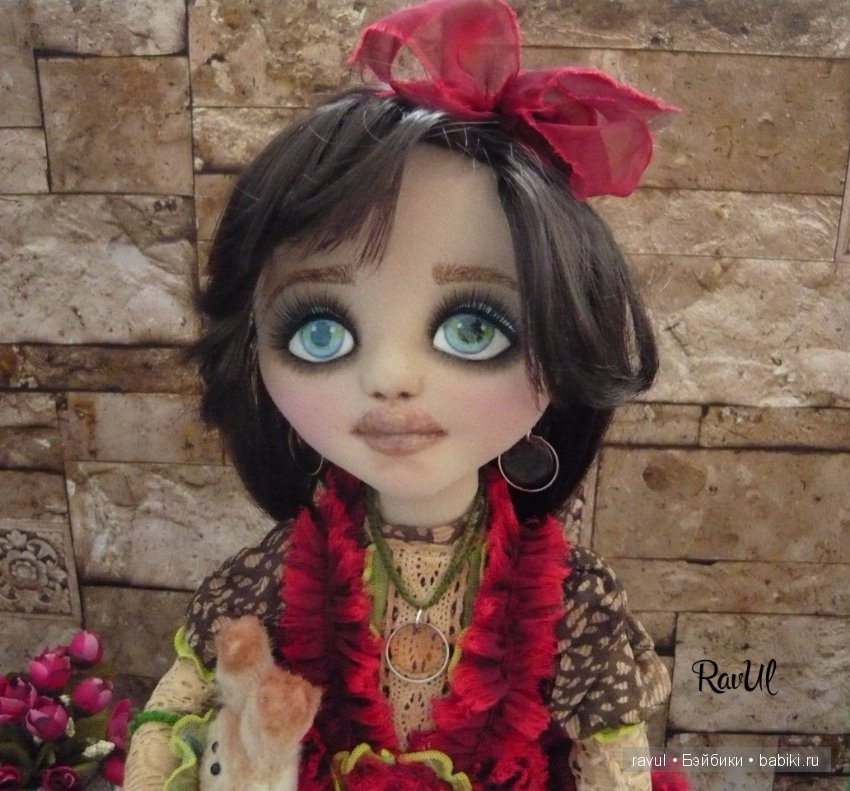 Текстильная кукла Эсмер — Авторские текстильные куклы: Вальдорфские (фото 7)