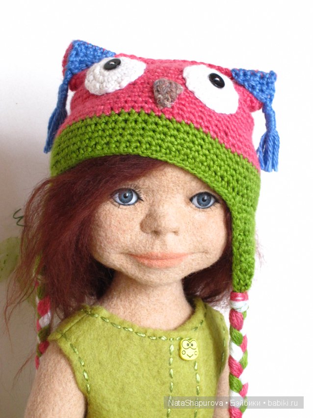 Куклы из шерсти. Девочка Николь (фото 2)