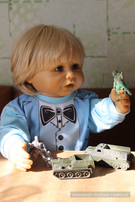 Будни Тимоши — Куклы Brigitte Leman (Бриджит Леман): Zapf Creation (фото 3)