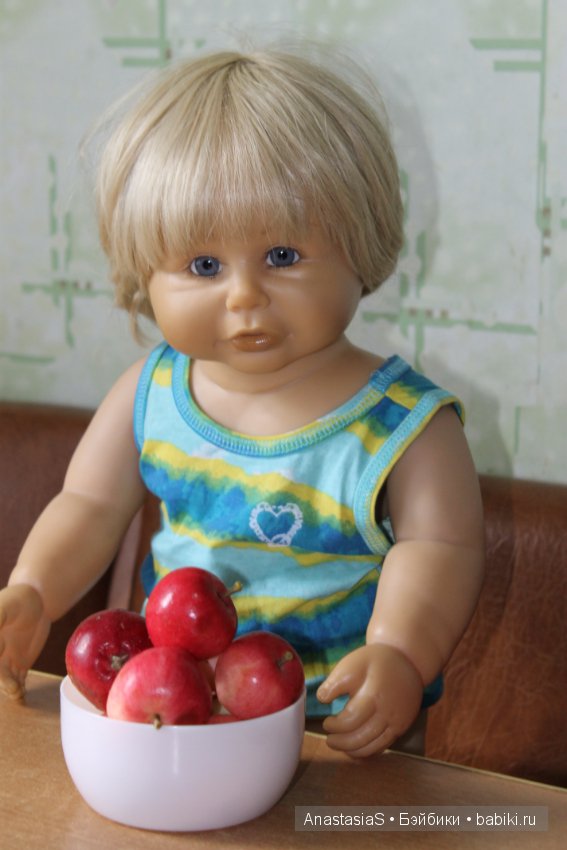 Будни Тимоши — Куклы Brigitte Leman (Бриджит Леман): Zapf Creation (фото 5)