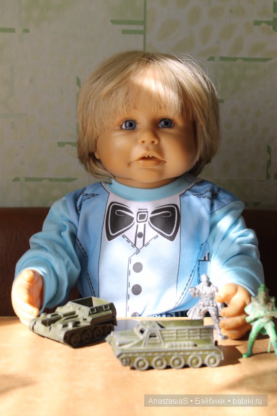 Будни Тимоши — Куклы Brigitte Leman (Бриджит Леман): Zapf Creation (фото 2)