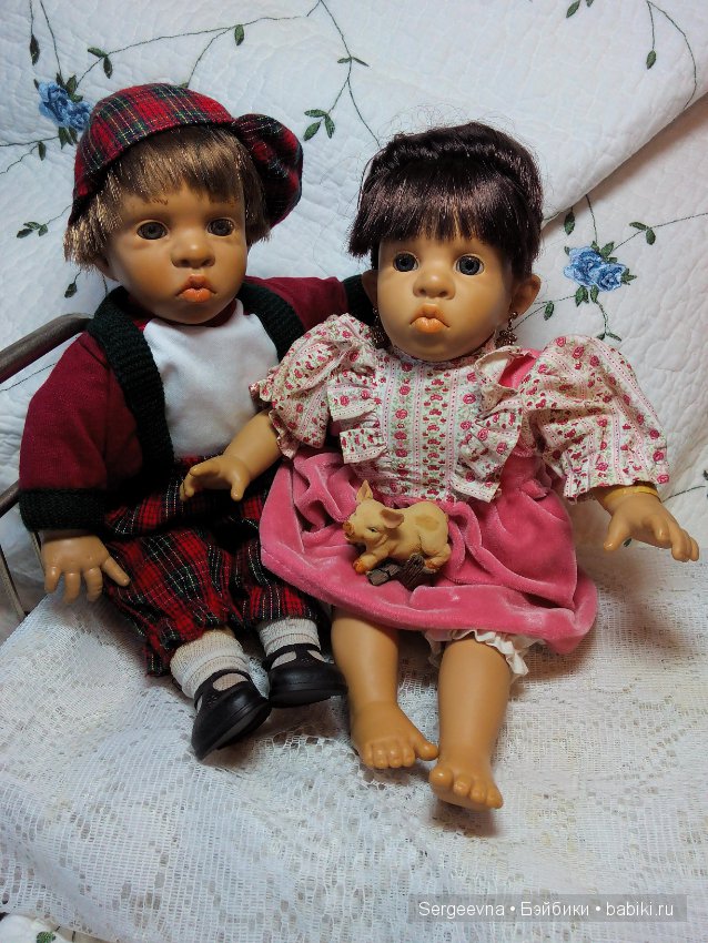 У меня пополнение в куклосемействе - испанские характерные куклы (фото 4)