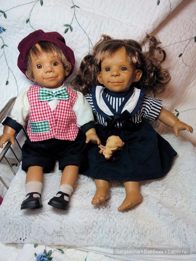 У меня пополнение в куклосемействе - испанские характерные куклы (фото 10)