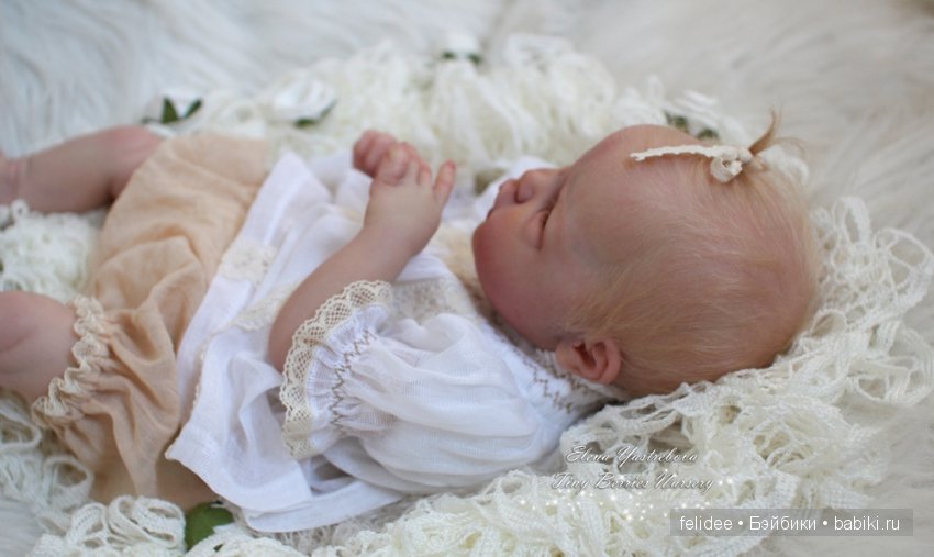 Лиллиана, кукла-реборн Елены Ястребовой