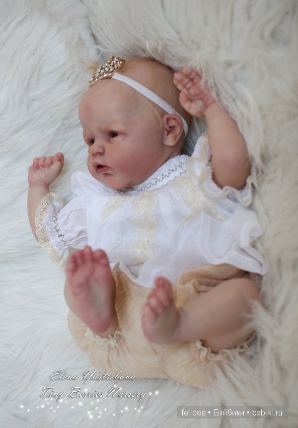 Лиллиана, кукла-реборн Елены Ястребовой