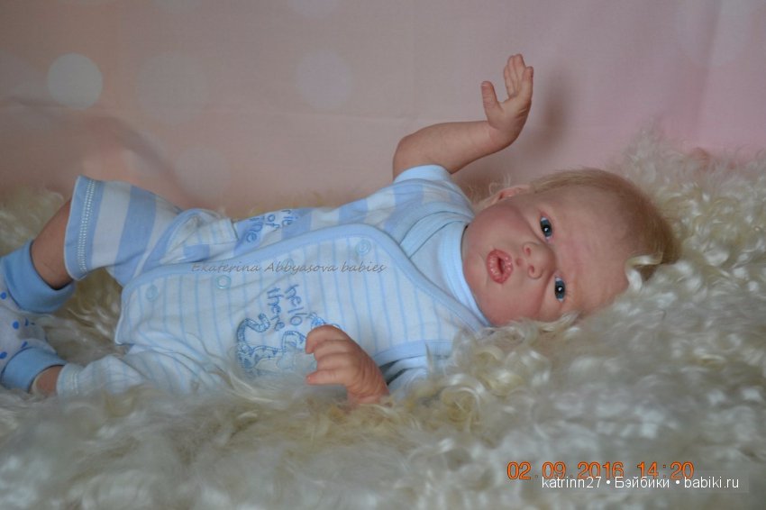 Малыш Ромочка, молд Alexander моя версия. Ekaterina Abbyasova babies (фото 4)