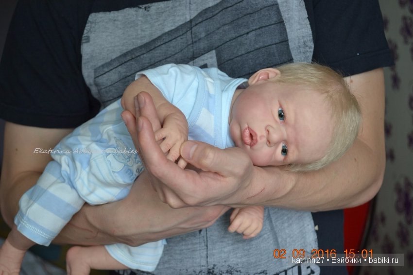 Малыш Ромочка, молд Alexander моя версия. Ekaterina Abbyasova babies