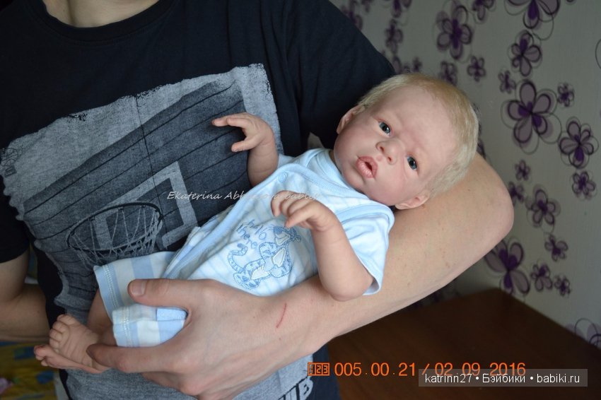 Малыш Ромочка, молд Alexander моя версия. Ekaterina Abbyasova babies