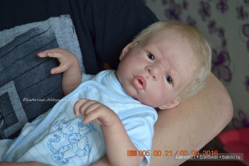 Малыш Ромочка, молд Alexander моя версия. Ekaterina Abbyasova babies