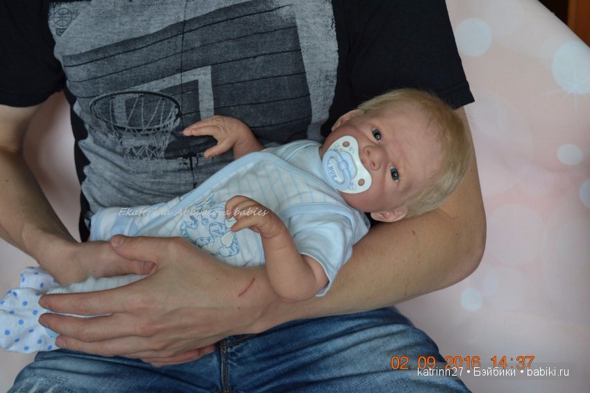 Малыш Ромочка, молд Alexander моя версия. Ekaterina Abbyasova babies