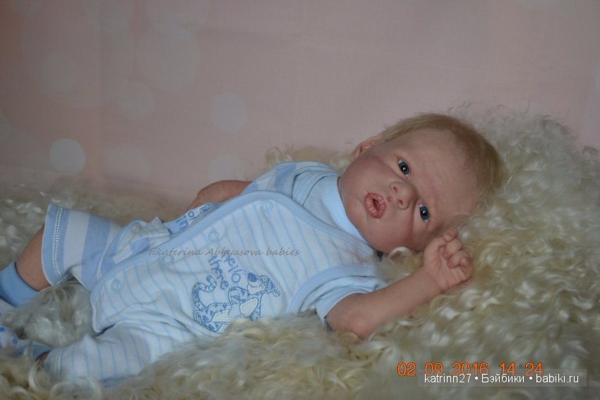 Малыш Ромочка, молд Alexander моя версия. Ekaterina Abbyasova babies (фото 6)