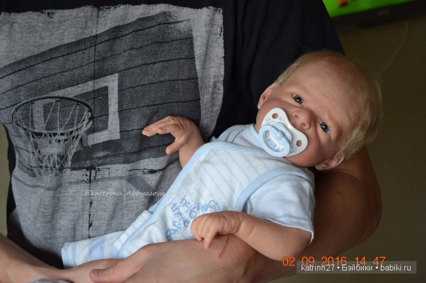 Малыш Ромочка, молд Alexander моя версия. Ekaterina Abbyasova babies