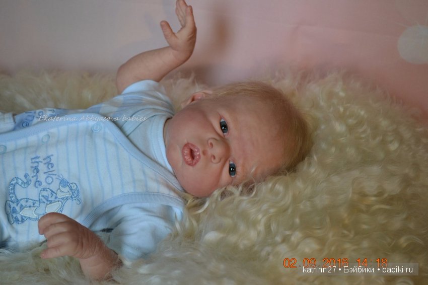 Малыш Ромочка, молд Alexander моя версия. Ekaterina Abbyasova babies (фото 2)