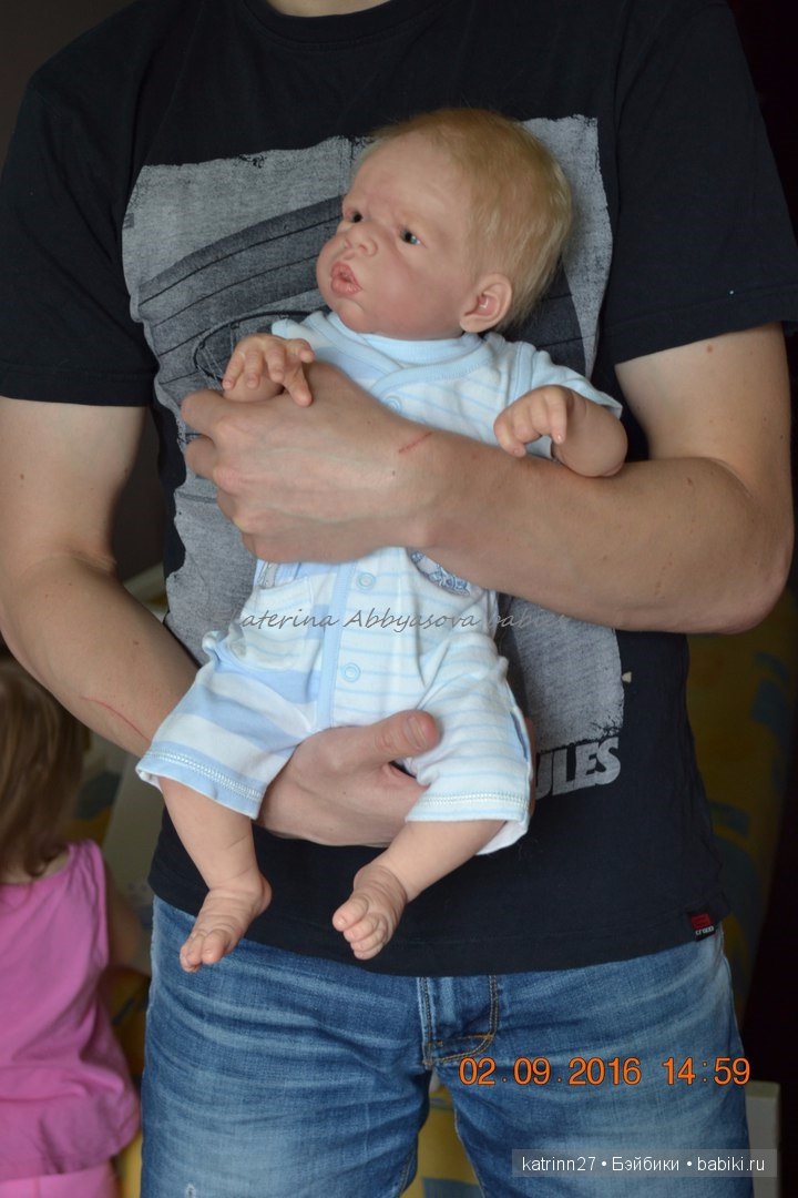 Малыш Ромочка, молд Alexander моя версия. Ekaterina Abbyasova babies