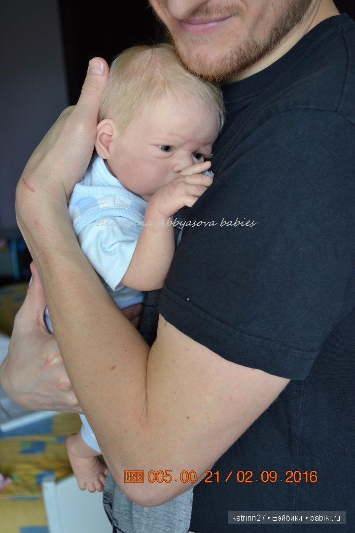 Малыш Ромочка, молд Alexander моя версия. Ekaterina Abbyasova babies