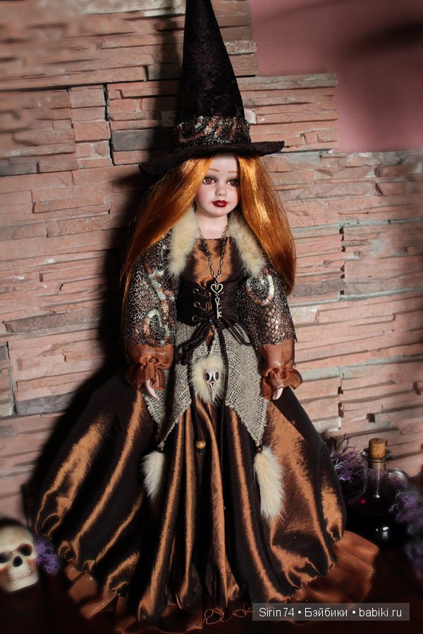 Новый образ для обычной фарфоровой куколки (фото 6)