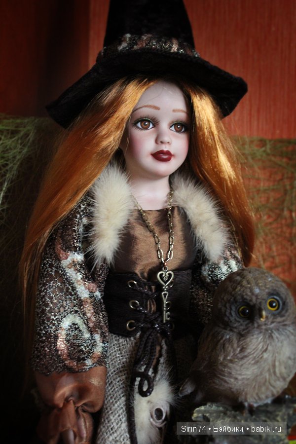 Новый образ для обычной фарфоровой куколки (фото 9)