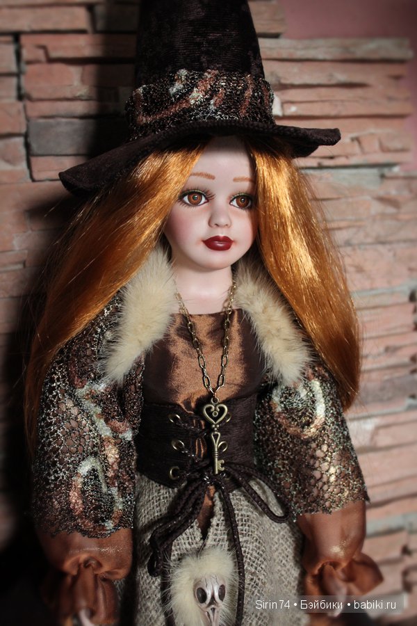 Новый образ для обычной фарфоровой куколки (фото 4)