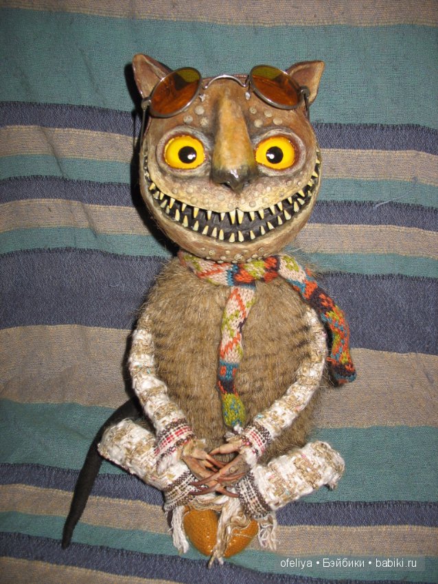 Мой маленький бестиарий — Лепка авторских игрушек и папье (фото 9)