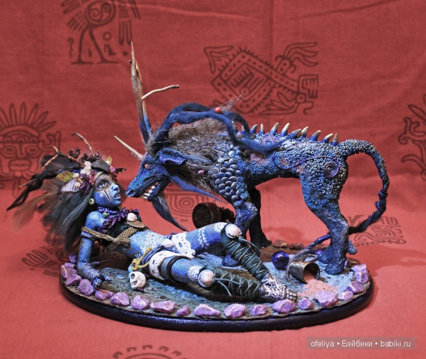 Мой маленький бестиарий — Лепка авторских игрушек и папье (фото 10)