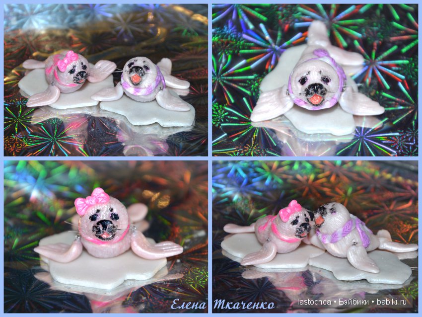 Где-то в Антарктиде. Авторские куклы (фото 4)