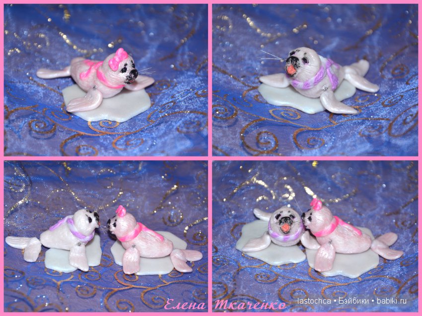 Где-то в Антарктиде. Авторские куклы (фото 2)