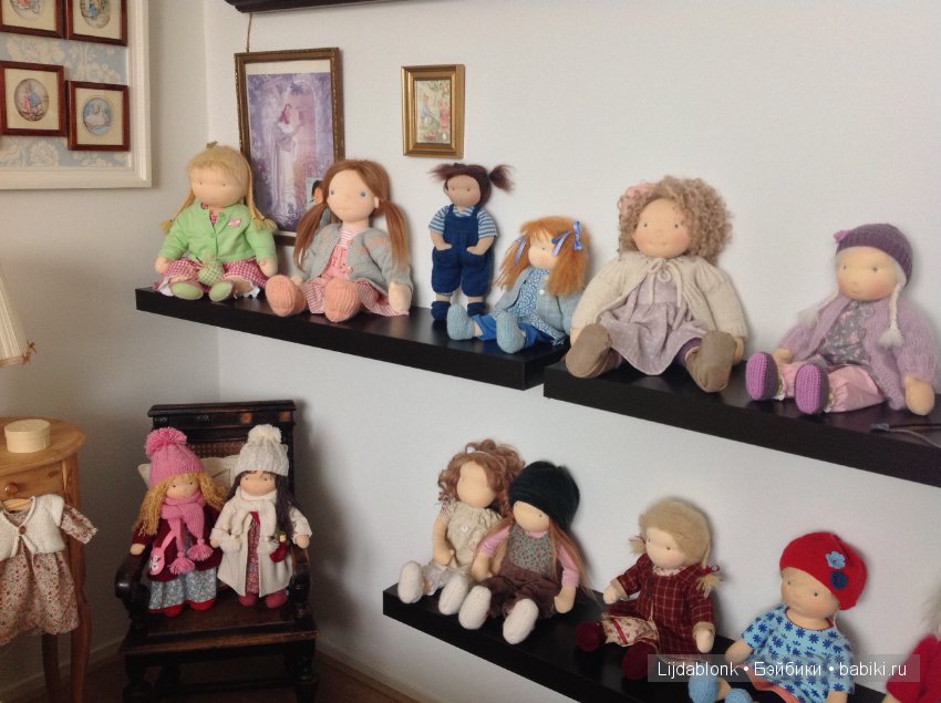 Waldorf dolls — Авторские текстильные куклы: Вальдорфские (фото 2)
