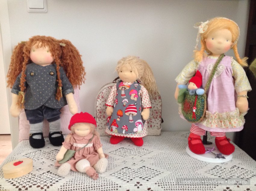 Waldorf dolls — Авторские текстильные куклы: Вальдорфские (фото 3)