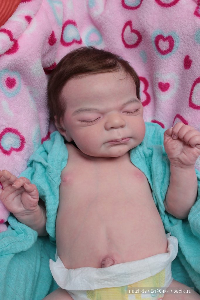 Ремонт куклы реборн . " Обновленный " Knox молд L.L .E