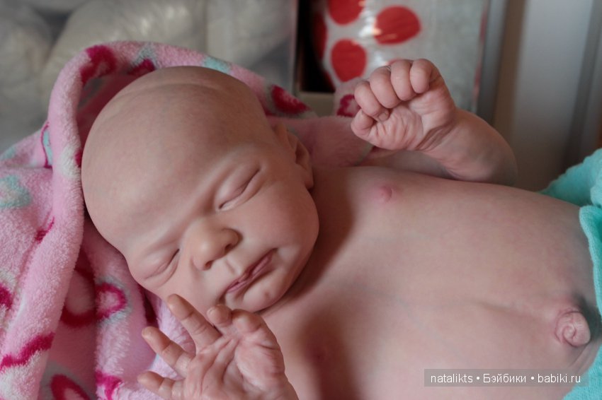 Ремонт куклы реборн . " Обновленный " Knox молд L.L .E (фото 9)