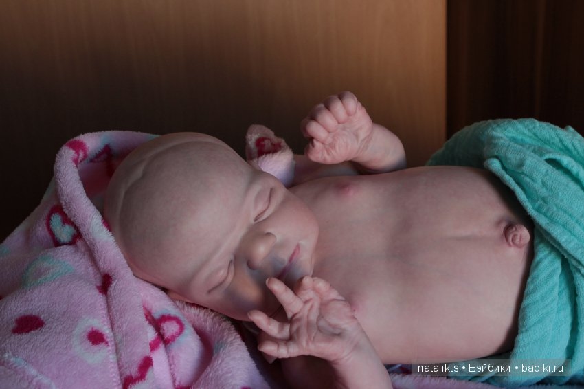 Ремонт куклы реборн . " Обновленный " Knox молд L.L .E (фото 5)