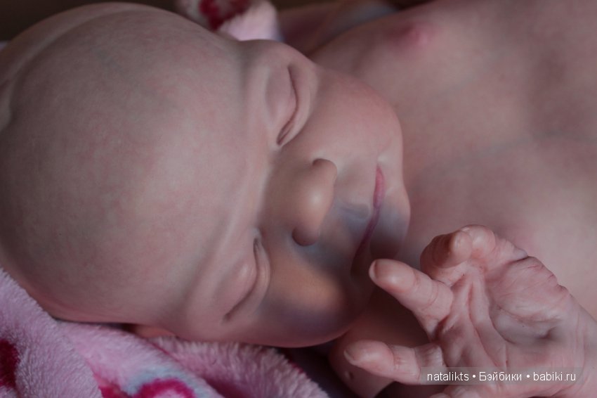 Ремонт куклы реборн . " Обновленный " Knox молд L.L .E (фото 6)