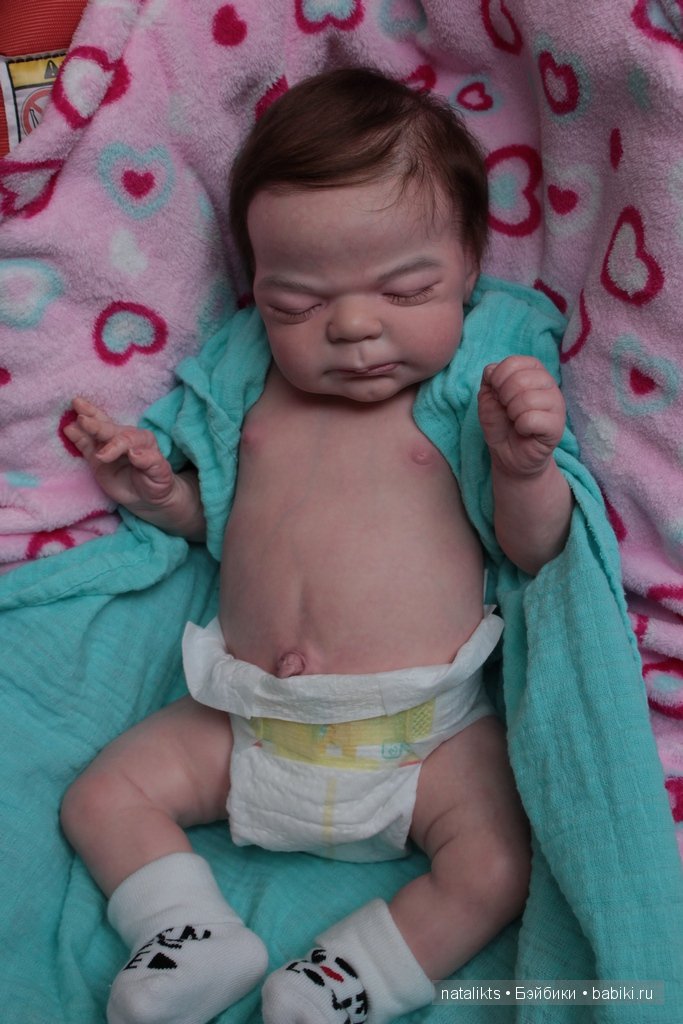 Ремонт куклы реборн . " Обновленный " Knox молд L.L .E