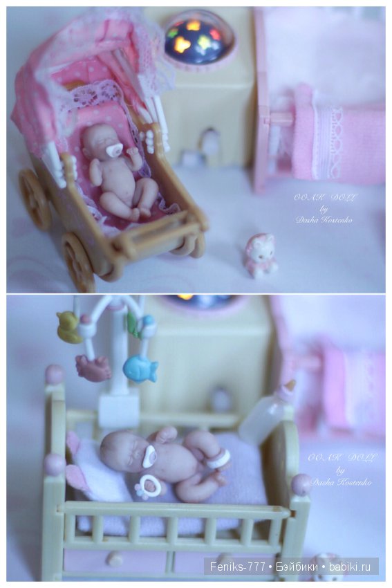 Мои маленькие Васьки. ООАК мини куклы Даши Костенко