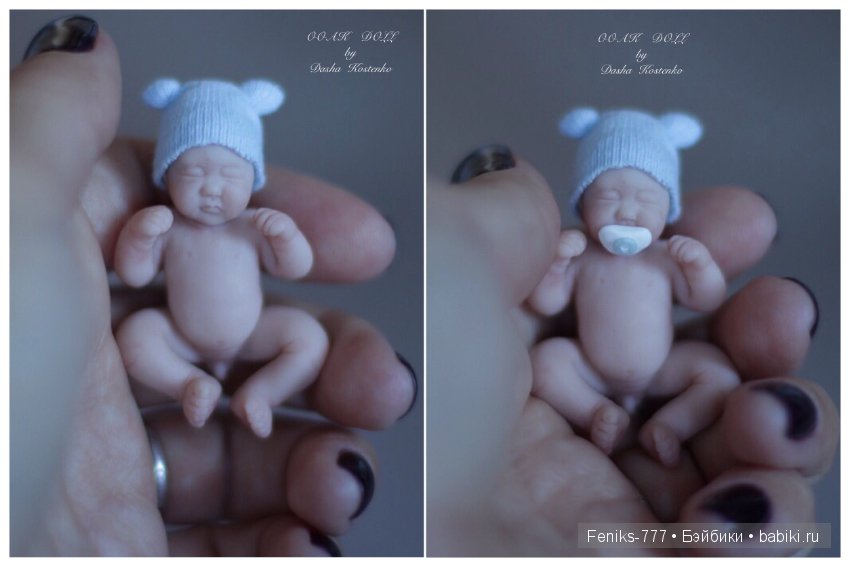 Мои маленькие Васьки. ООАК мини куклы Даши Костенко (фото 4)