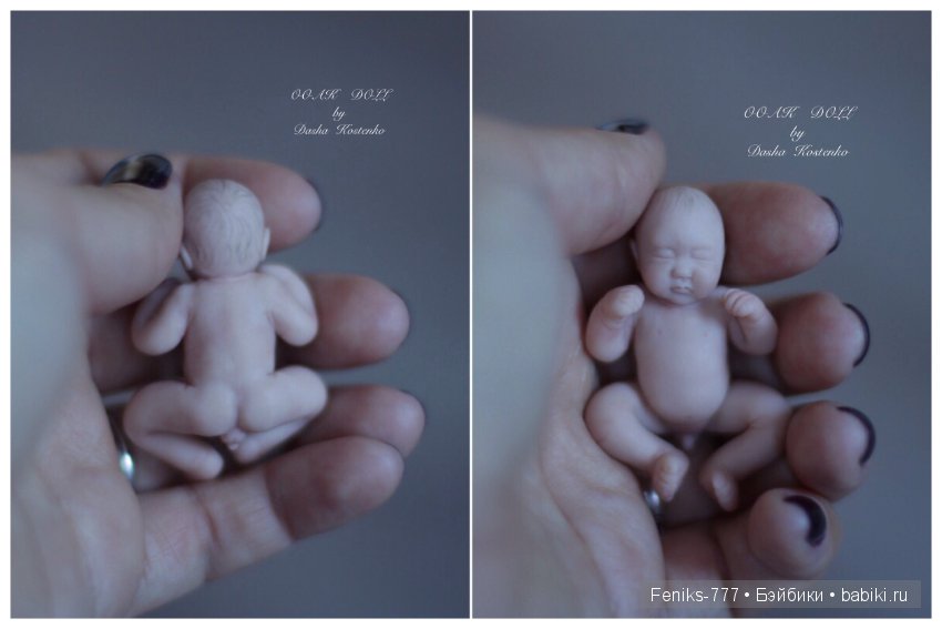 Мои маленькие Васьки. ООАК мини куклы Даши Костенко (фото 6)