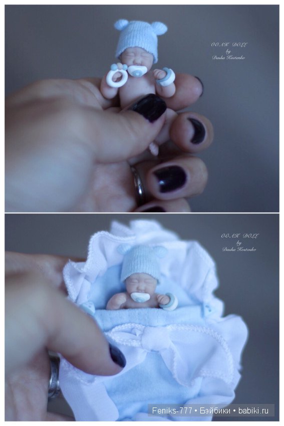 Мои маленькие Васьки. ООАК мини куклы Даши Костенко (фото 9)