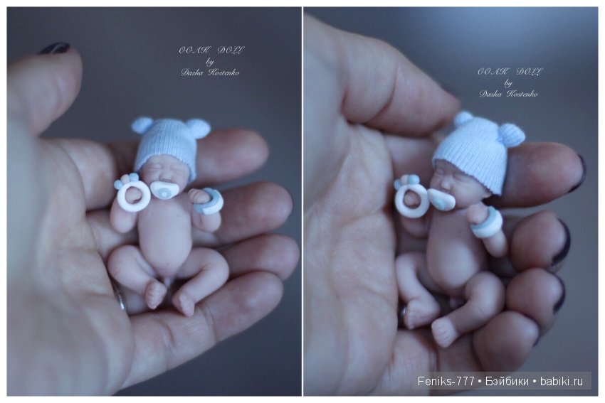 Мои маленькие Васьки. ООАК мини куклы Даши Костенко (фото 5)