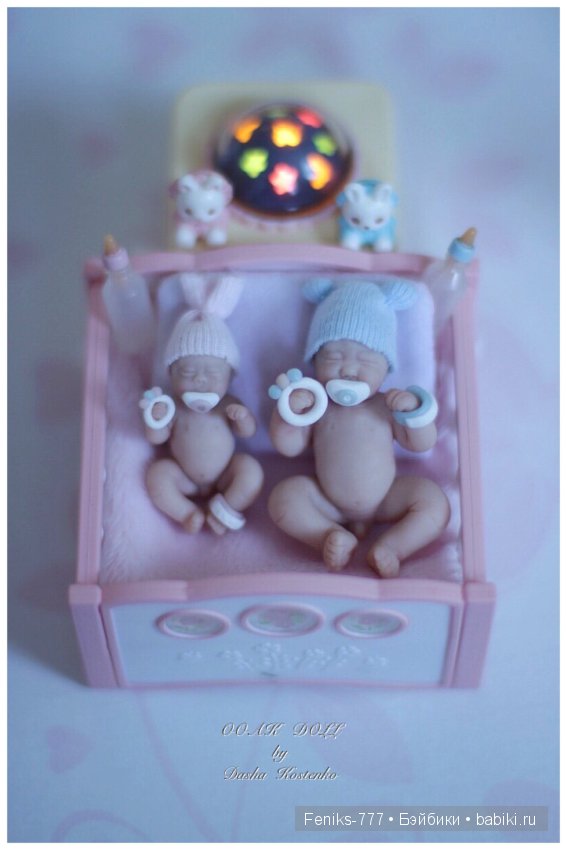 Мои маленькие Васьки. ООАК мини куклы Даши Костенко