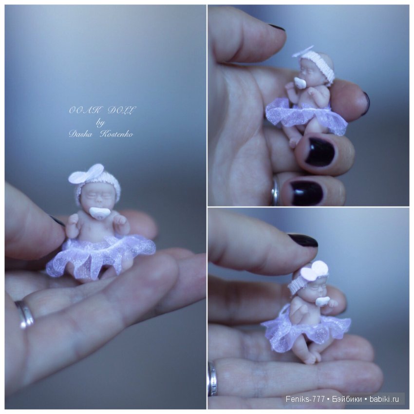 Мои маленькие Васьки. ООАК мини куклы Даши Костенко