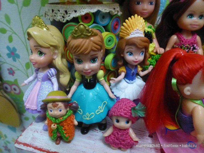 Мои куколки крошки от 3-14 см