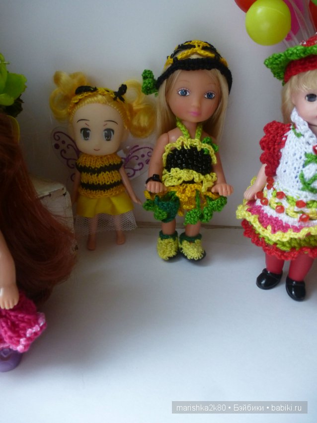 Мои куколки крошки от 3-14 см