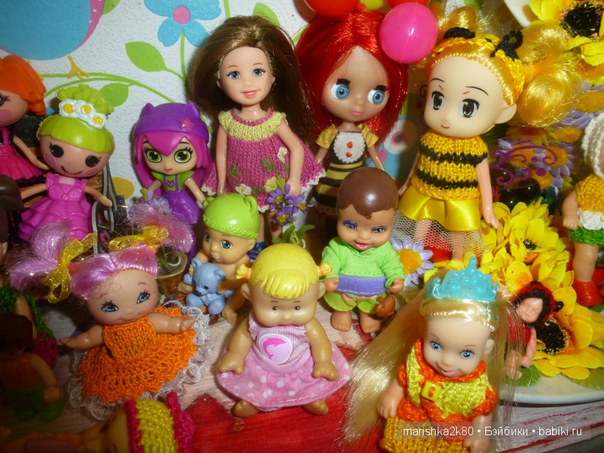 Мои куколки крошки от 3-14 см