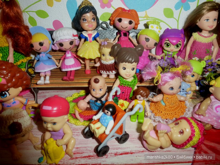 Мои куколки крошки от 3-14 см