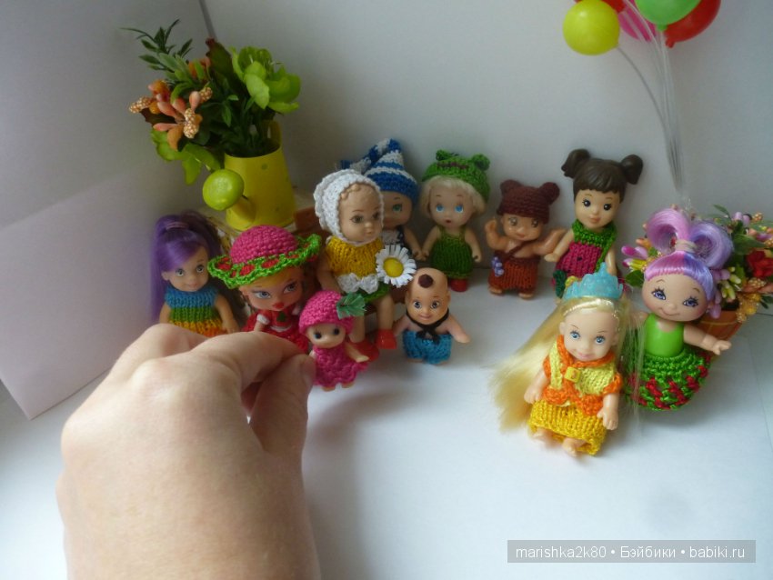 Мои куколки крошки от 3-14 см (фото 9)