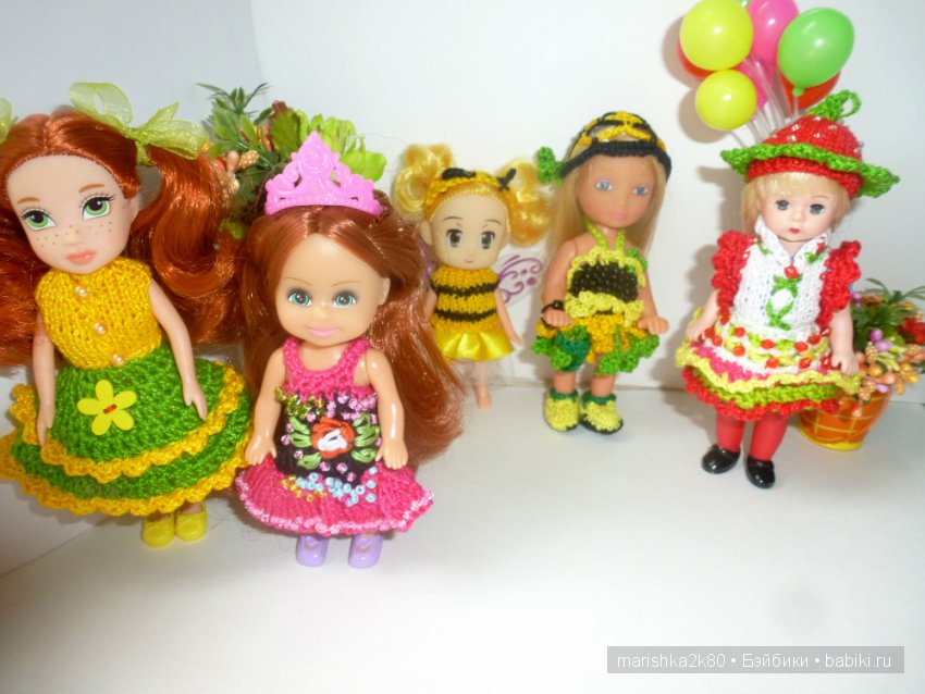 Мои куколки крошки от 3-14 см