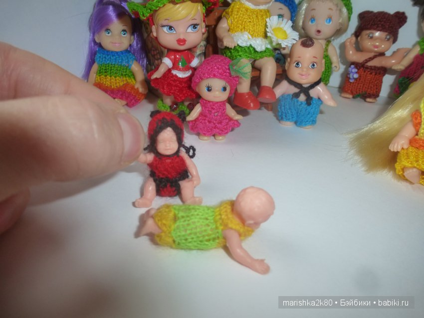Мои куколки крошки от 3-14 см